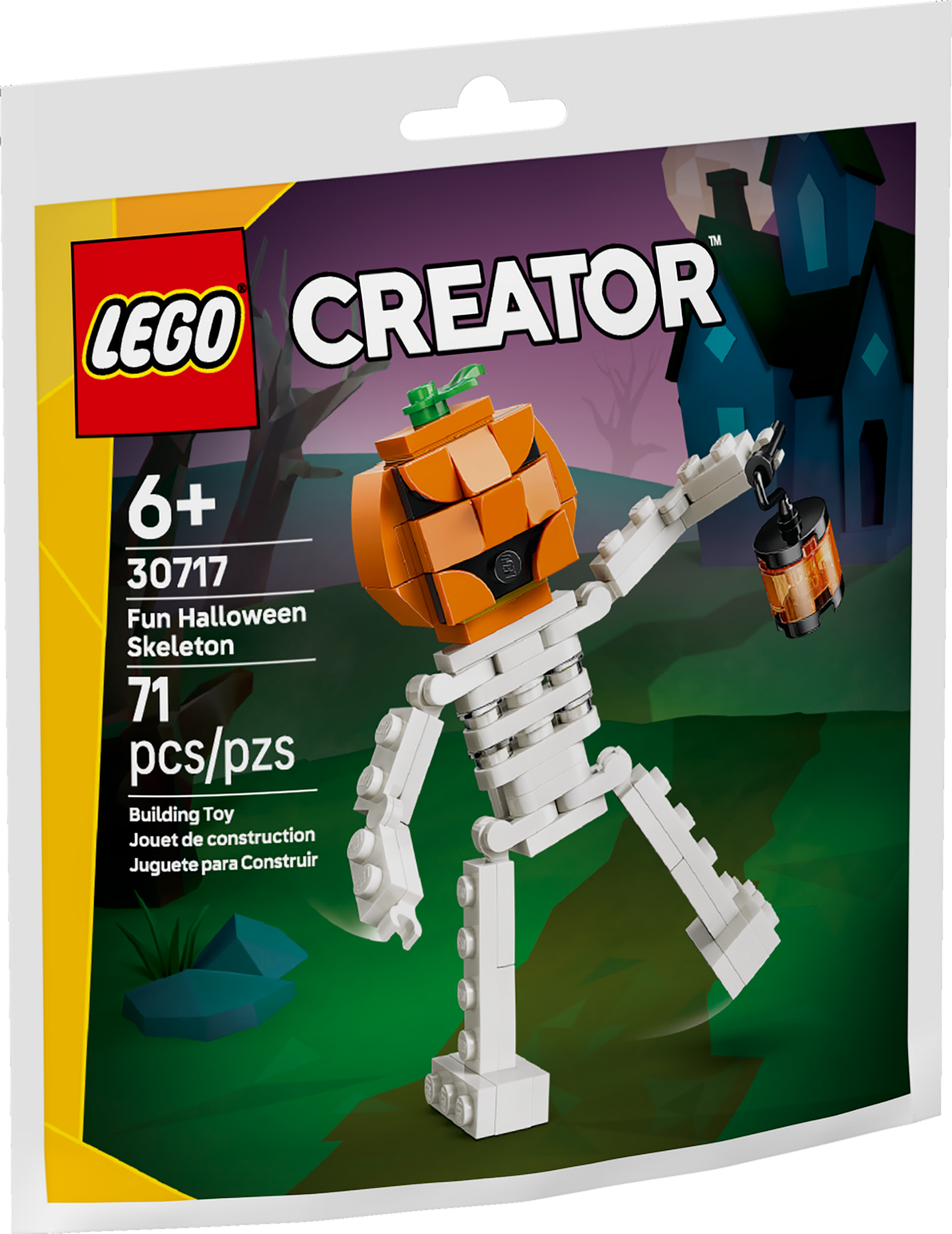 Divertido Esqueleto de Halloween