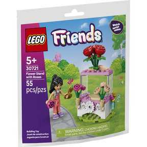 Puesto de Flores con Rosas