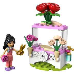 Puesto de Flores con Rosas