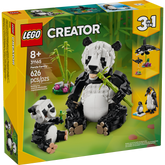 Fauna Salvaje: Familia de Pandas