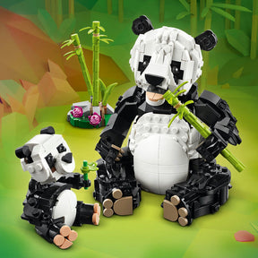 Combo Creator: Fauna Salvaje: Familia de Pandas (31165) y Lindo Conejito (31162)