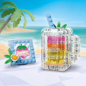 Frasco Decorativo de Perfume Floral