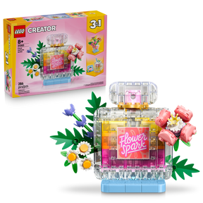 Frasco Decorativo de Perfume Floral