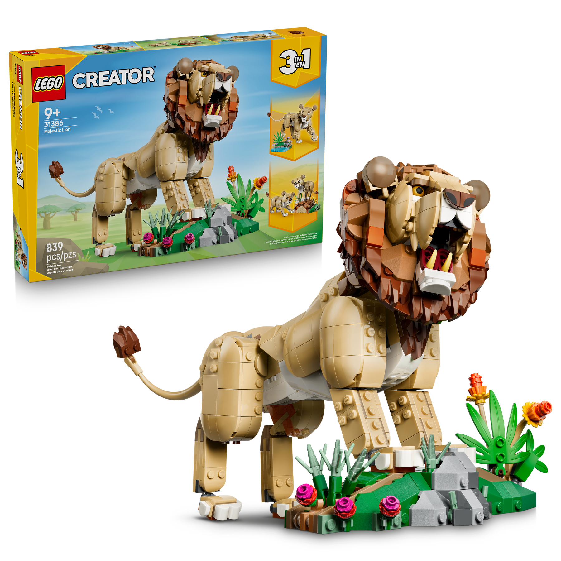 Fauna Salvaje: León Majestuoso