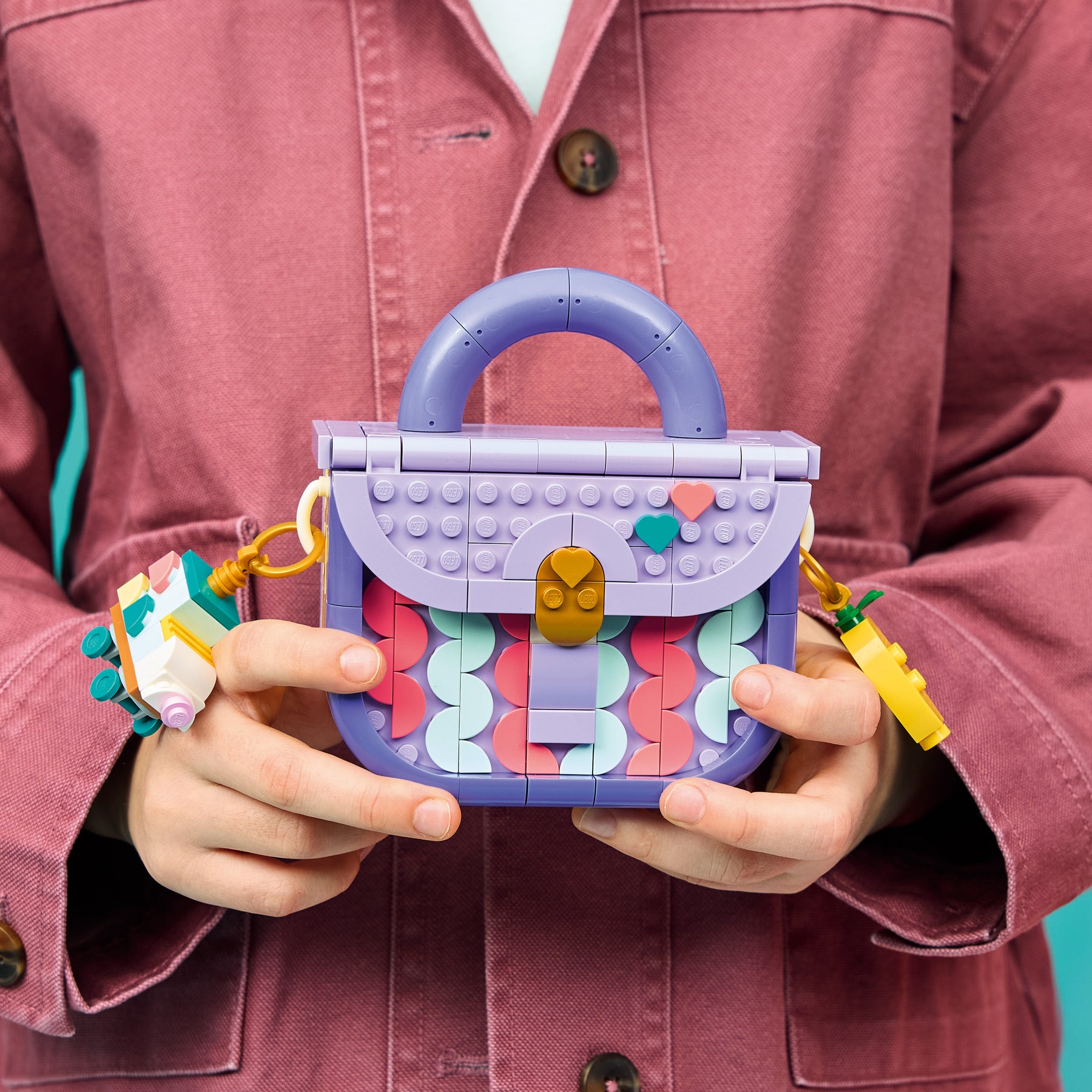 Bolso de Diseño Artístico con Compartimento