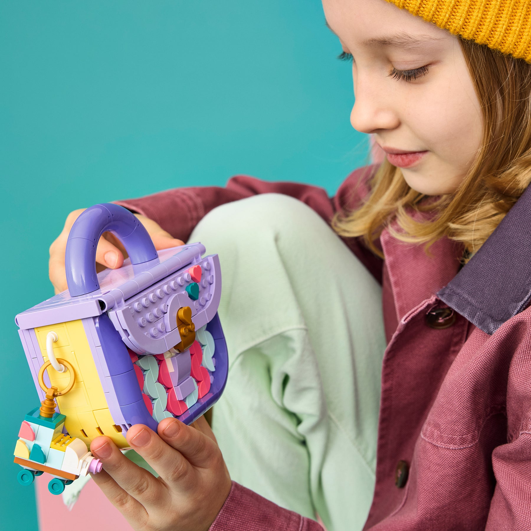 Bolso de Diseño Artístico con Compartimento