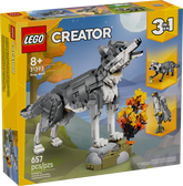 Animales del Bosque: Lobo Gris