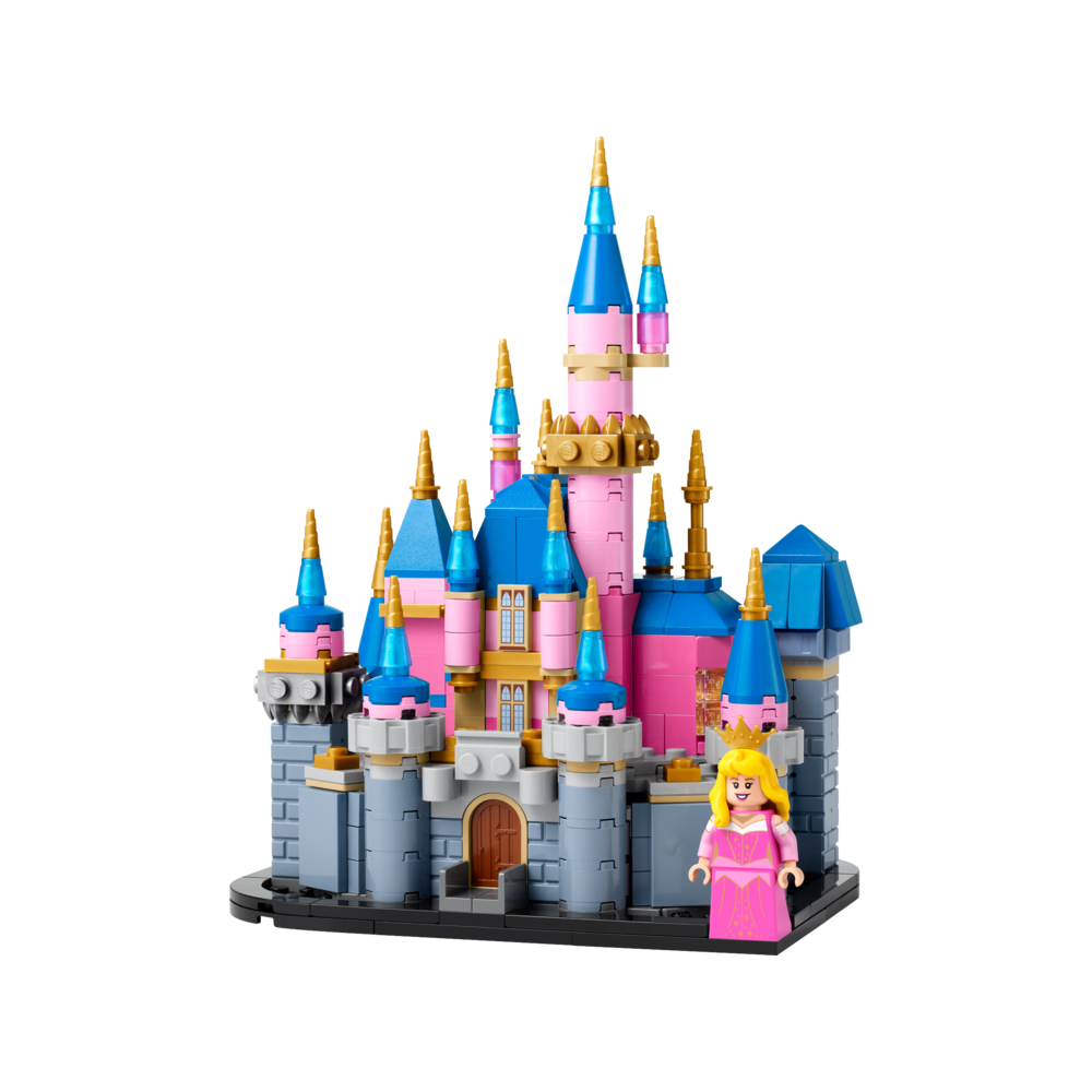 Combo Castillos: Mini Castillo de Disney Ariel (40708) y Mini Castillo Disney de la Bella Durmiente (40720)