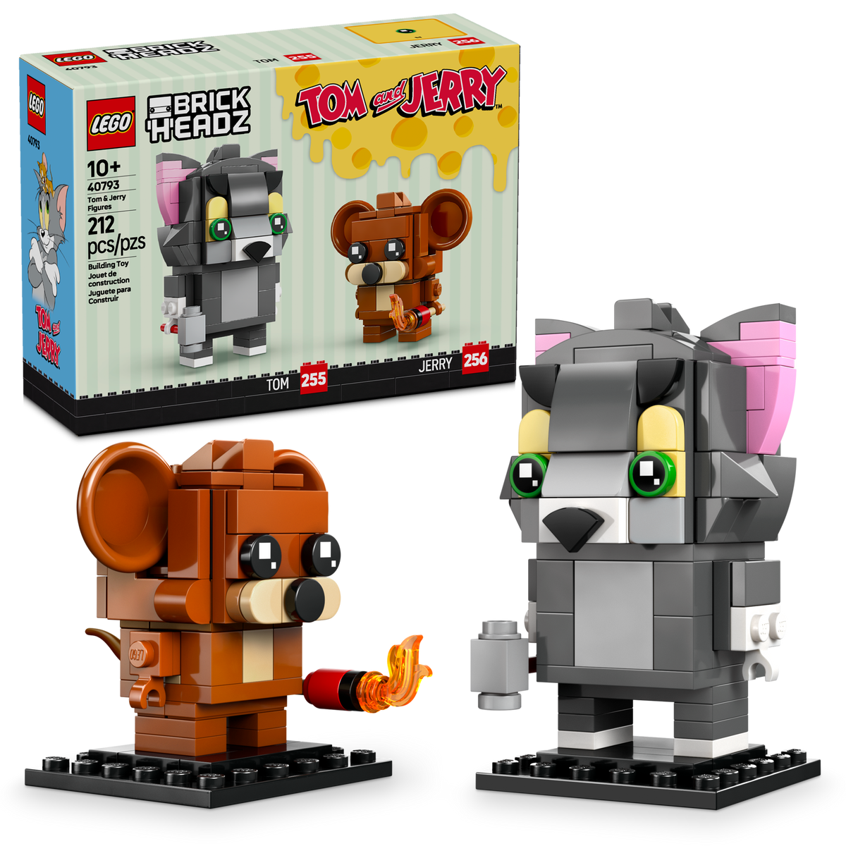 Figuras de Tom y Jerry