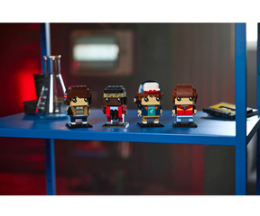 Figuras de Mike, Dustin, Lucas y Will