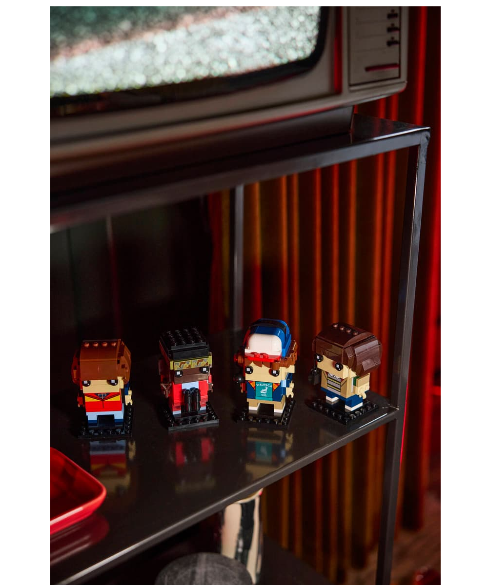 Figuras de Mike, Dustin, Lucas y Will