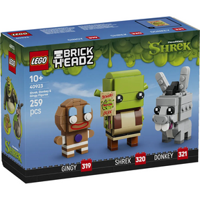 Figuras de Shrek, Asno y Jengi