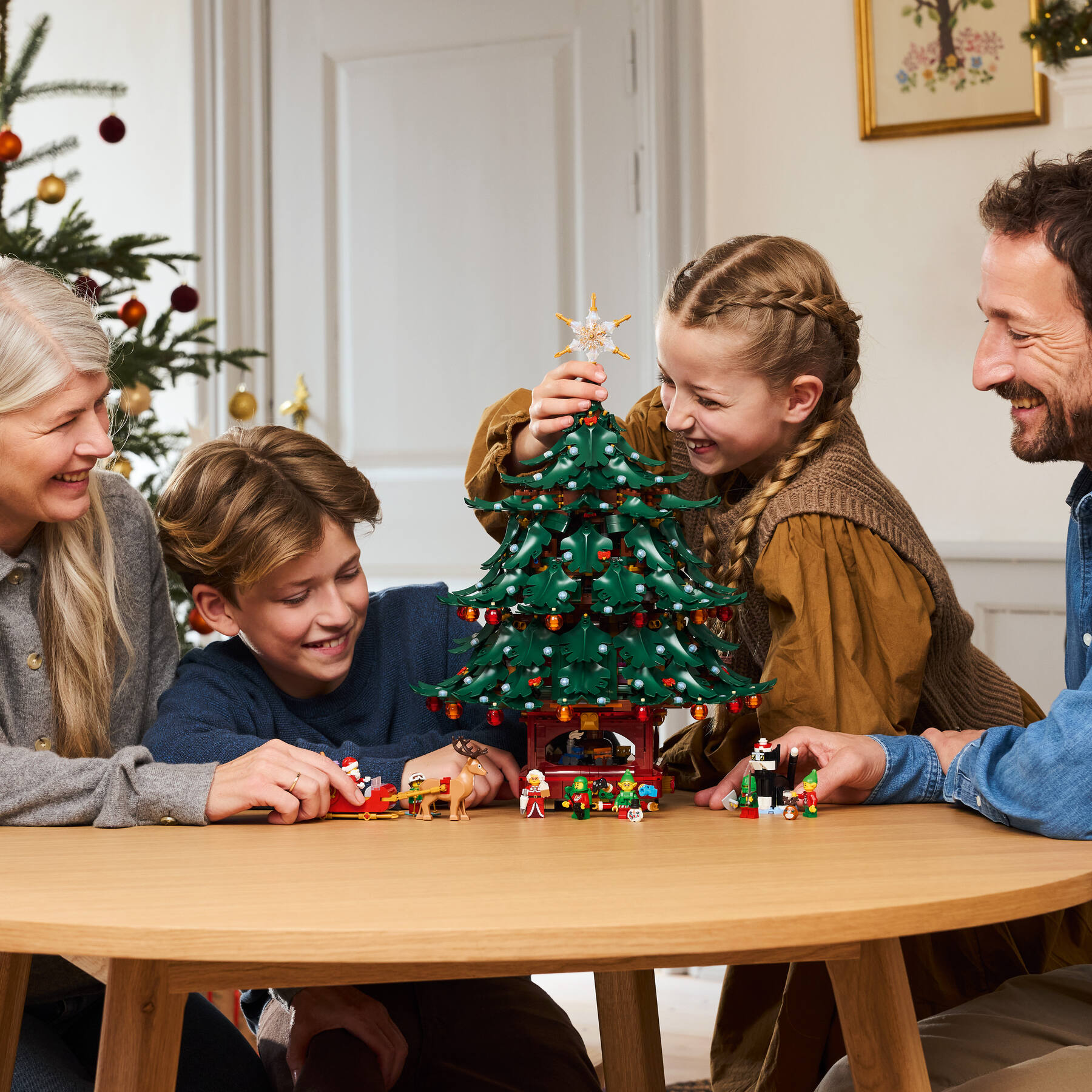 Árbol de Navidad Familiar