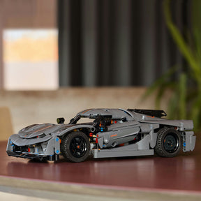 Combo Fans de la pista: Mercedes-AMG F1 W14 E Performance Pull-Back (42165) y Hipercoche Koenigsegg Jesko Absolut Gris (42173)