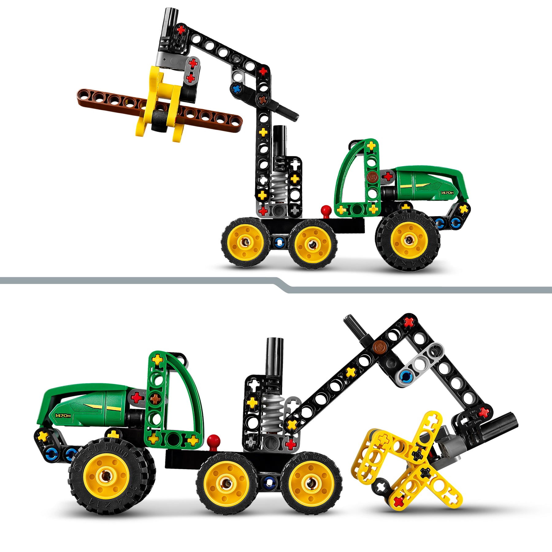 Cosechadora con Ruedas John Deere 1470H
