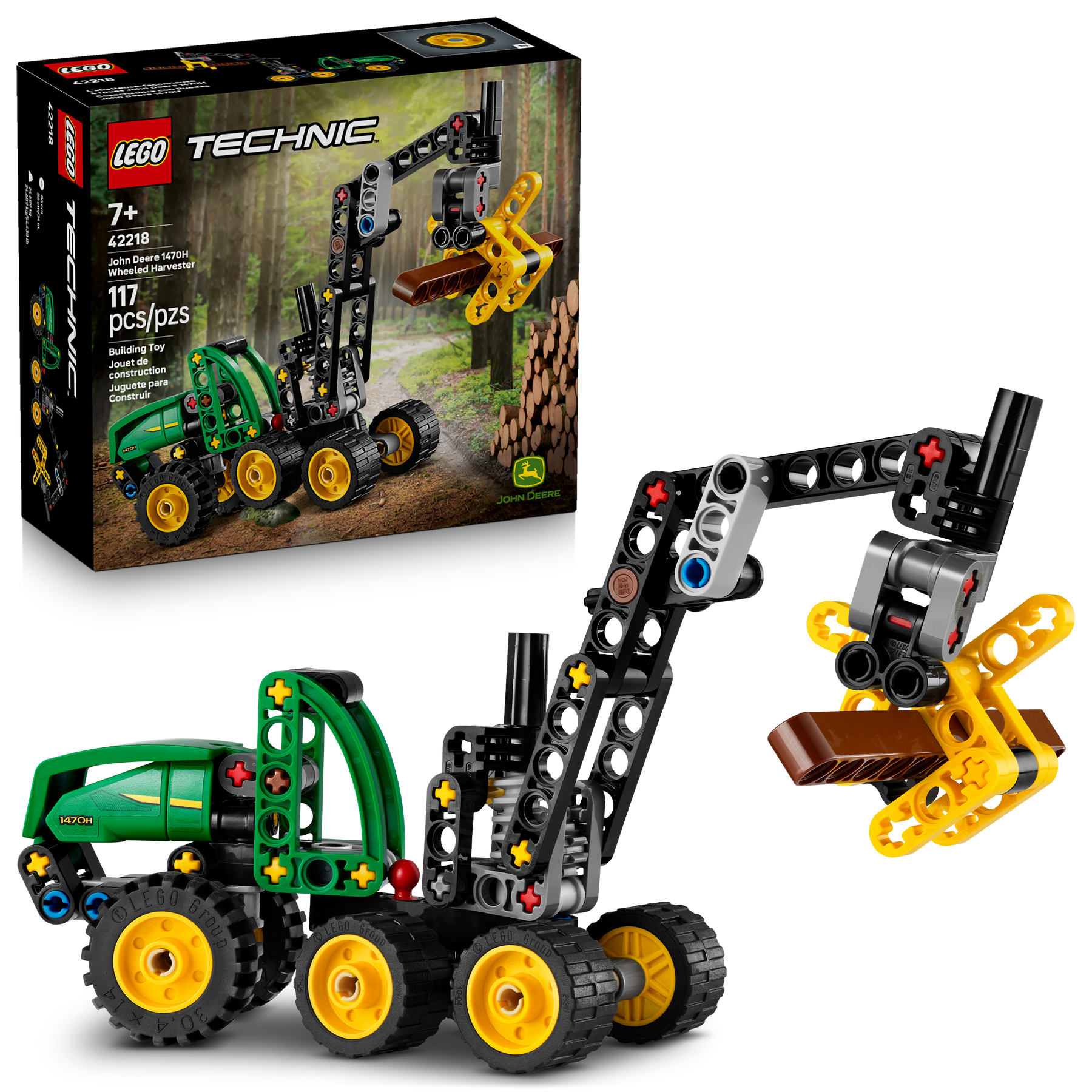 Cosechadora con Ruedas John Deere 1470H