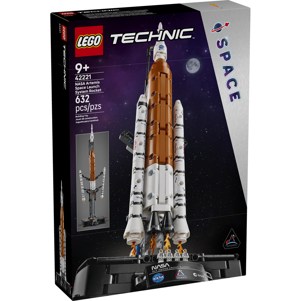 Cohete del Sistema de Lanzamiento Espacial NASA Artemis