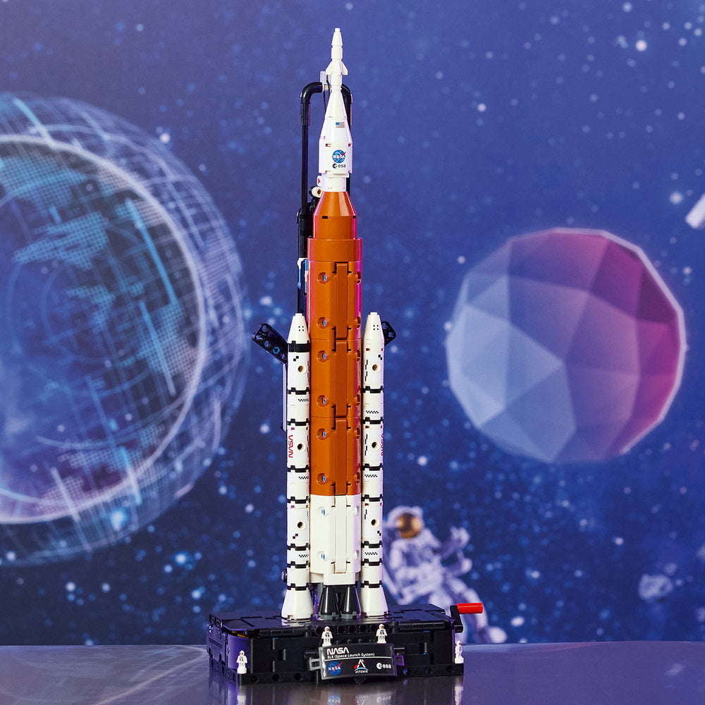 Cohete del Sistema de Lanzamiento Espacial NASA Artemis