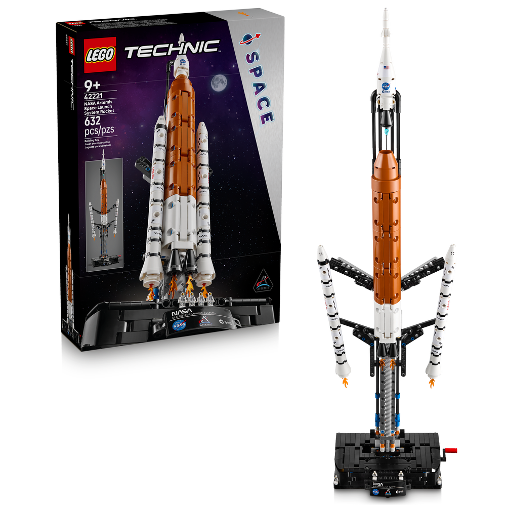 Cohete del Sistema de Lanzamiento Espacial NASA Artemis