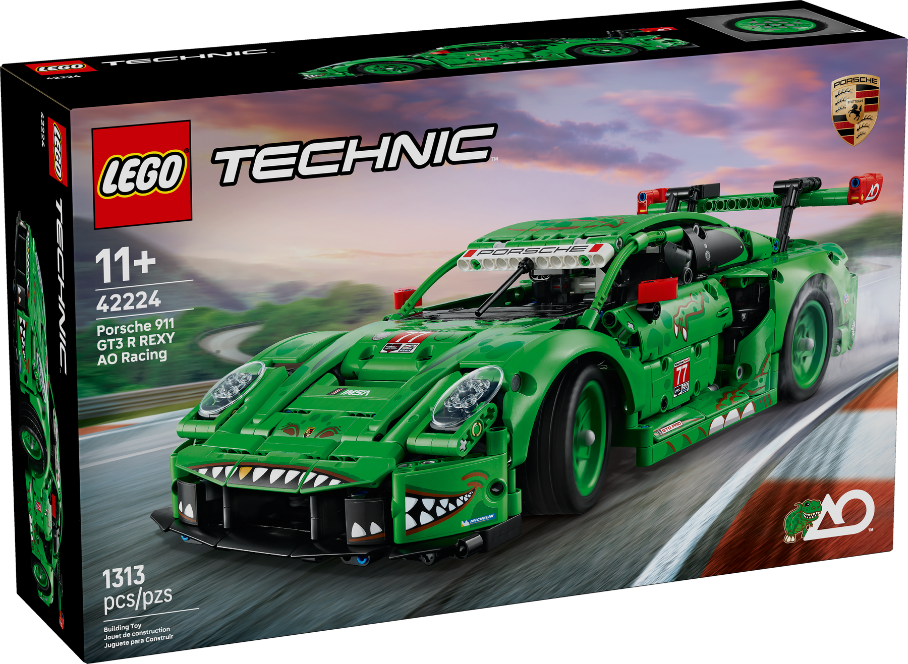 Auto Porsche 911 GT3 R REXY AO Racing
