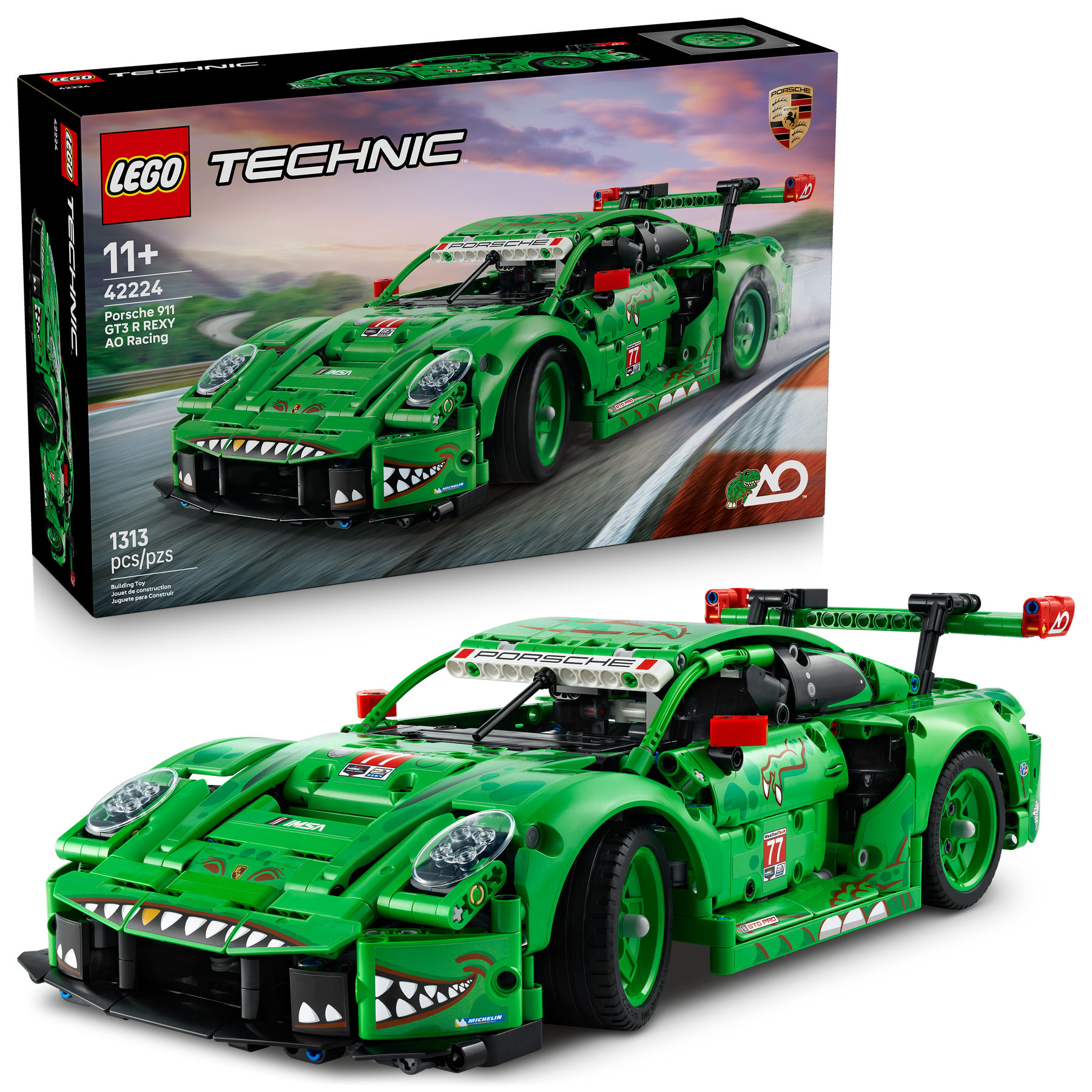 Auto Porsche 911 GT3 R REXY AO Racing