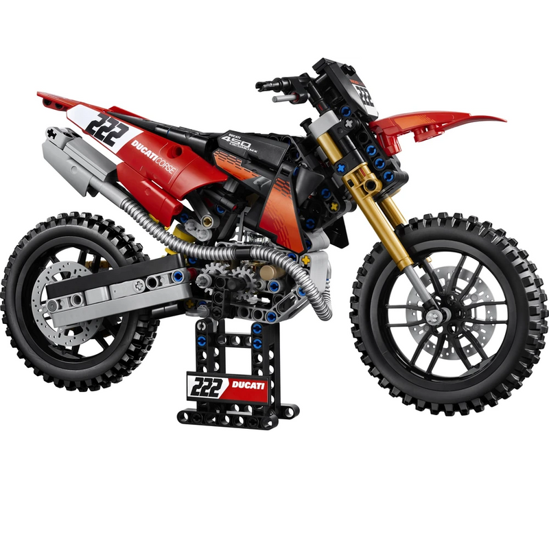 Caja LEGO Ducati Desmo450 MX Factory