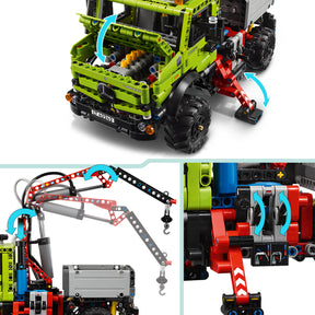 Mercedes-Benz Unimog U 5023 con Grúa