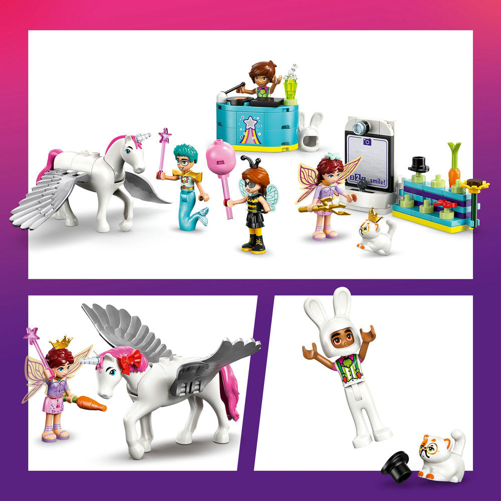 Fiesta de Disfraces con Unicornio y Hada