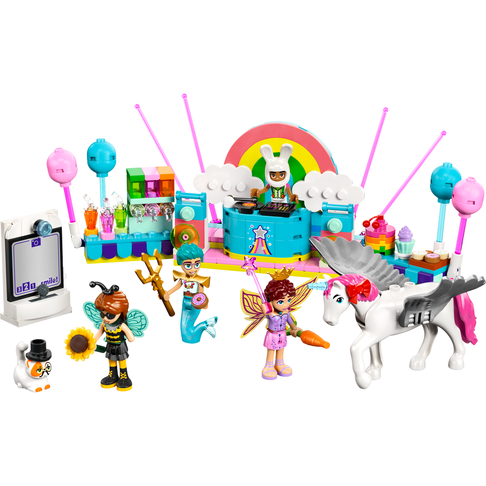 Fiesta de Disfraces con Unicornio y Hada