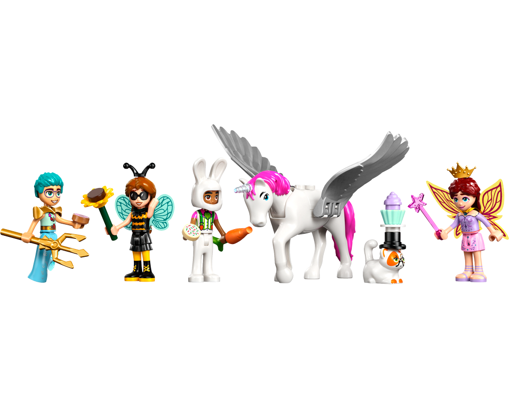 Fiesta de Disfraces con Unicornio y Hada