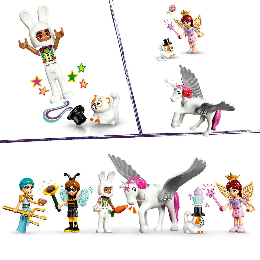 Fiesta de Disfraces con Unicornio y Hada