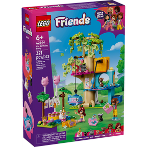 Fiesta de Cumpleaños y Casa del Árbol Felina