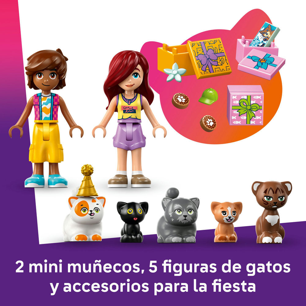 Fiesta de Cumpleaños y Casa del Árbol Felina