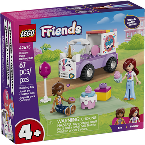 Coche-Unicornio de Reparto de Pasteles