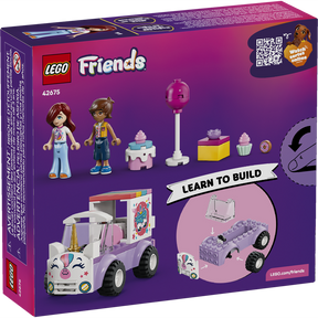 Coche-Unicornio de Reparto de Pasteles