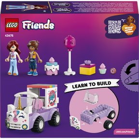 Coche-Unicornio de Reparto de Pasteles