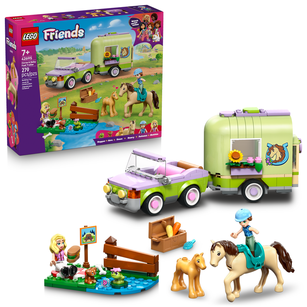 Remolque para Caballo y Potrillo