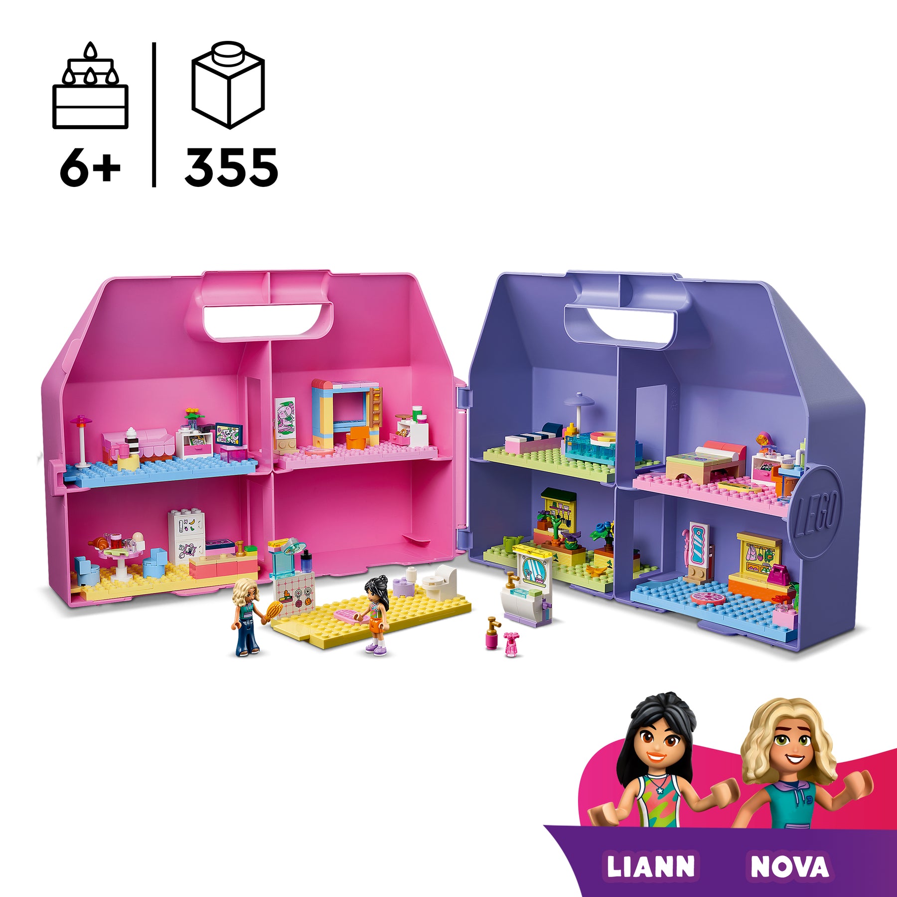 Casa de Muñecas Creativa Portátil