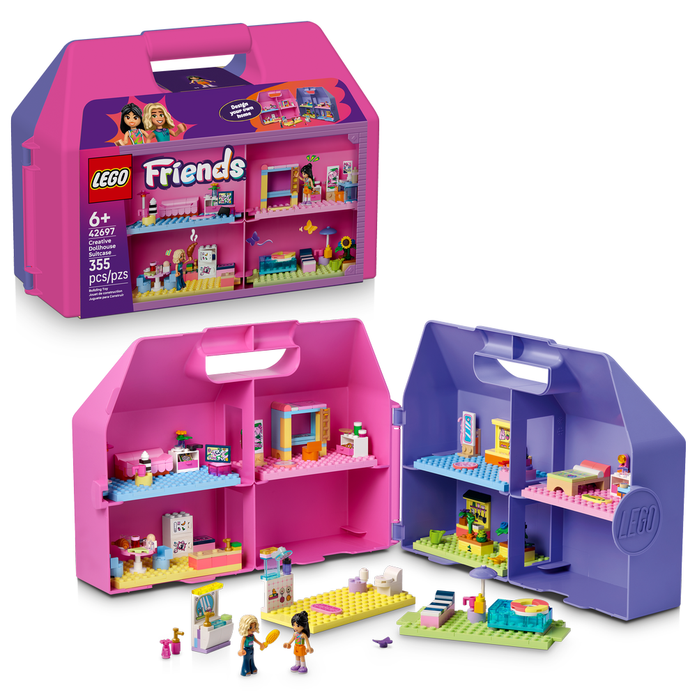 Casa de Muñecas Creativa Portátil