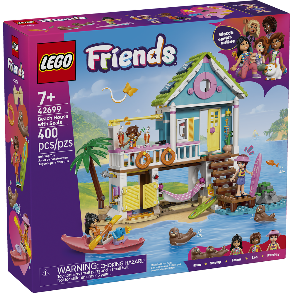 Casa en la Playa con Focas