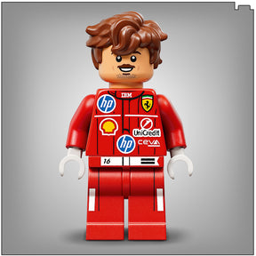 Scuderia Ferrari HP: Casco de Charles Leclerc