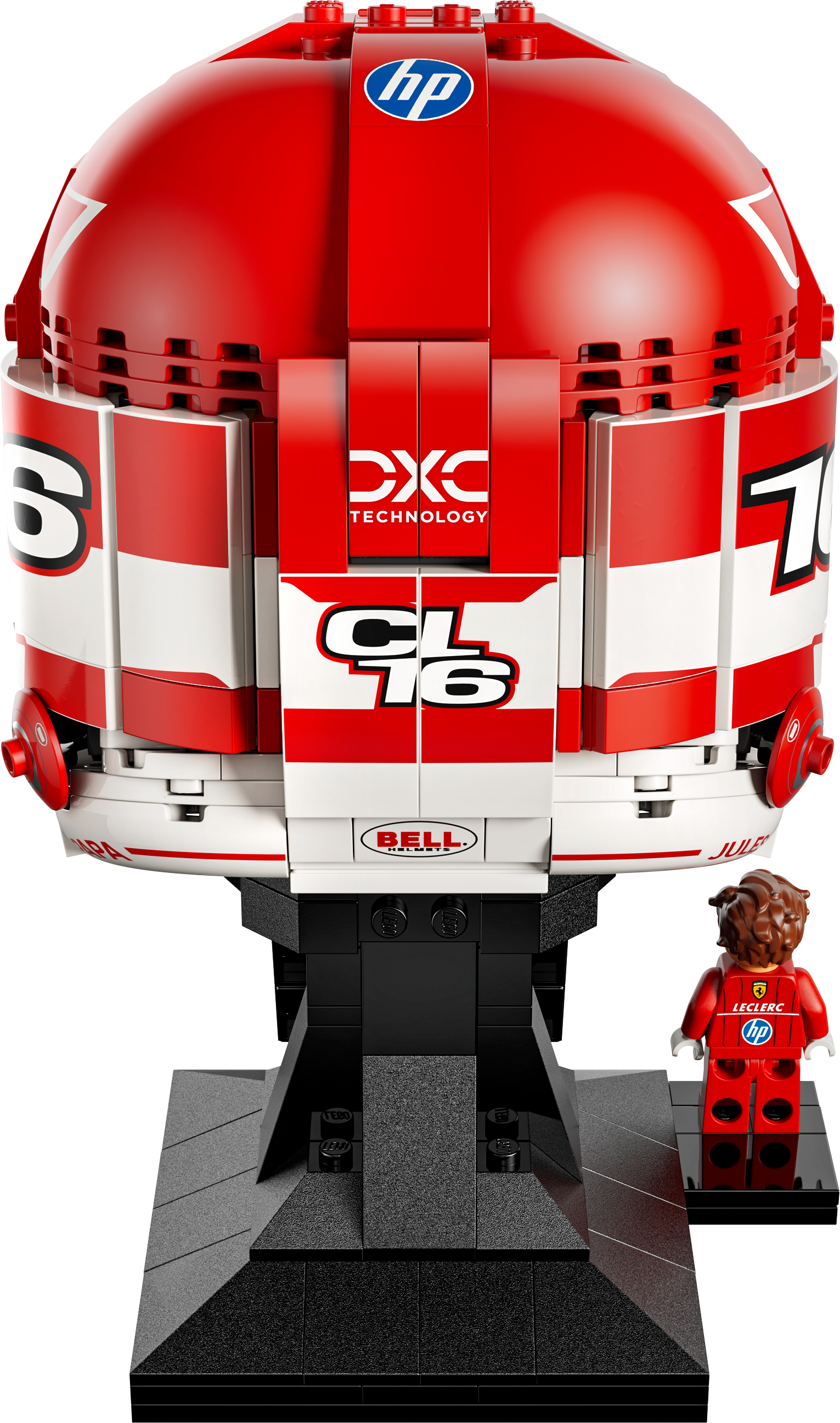 Scuderia Ferrari HP: Casco de Charles Leclerc