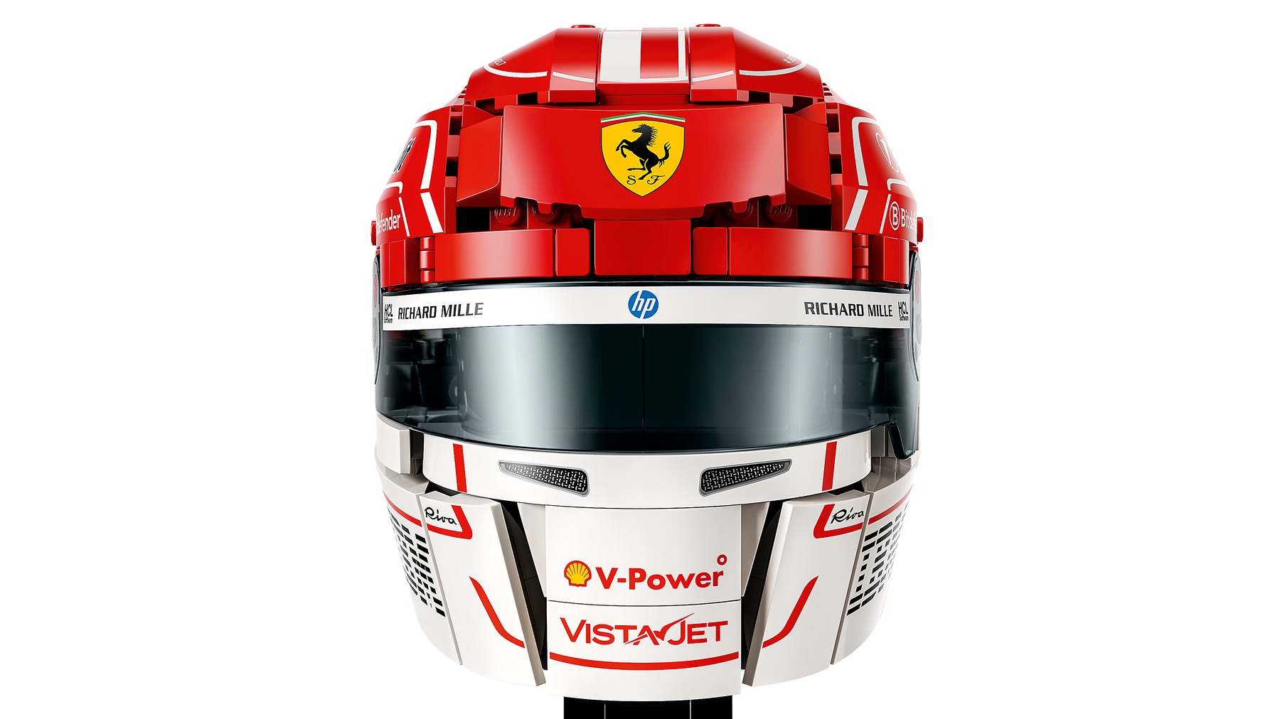 Scuderia Ferrari HP: Casco de Charles Leclerc