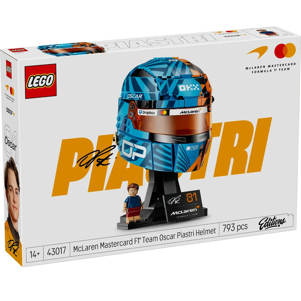 McLaren Mastercard F1® Team: Casco de Oscar Piastri
