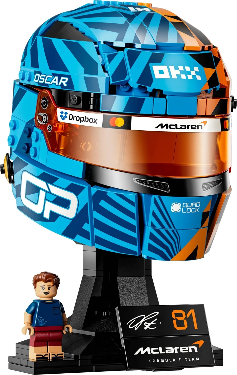 McLaren Mastercard F1® Team: Casco de Oscar Piastri