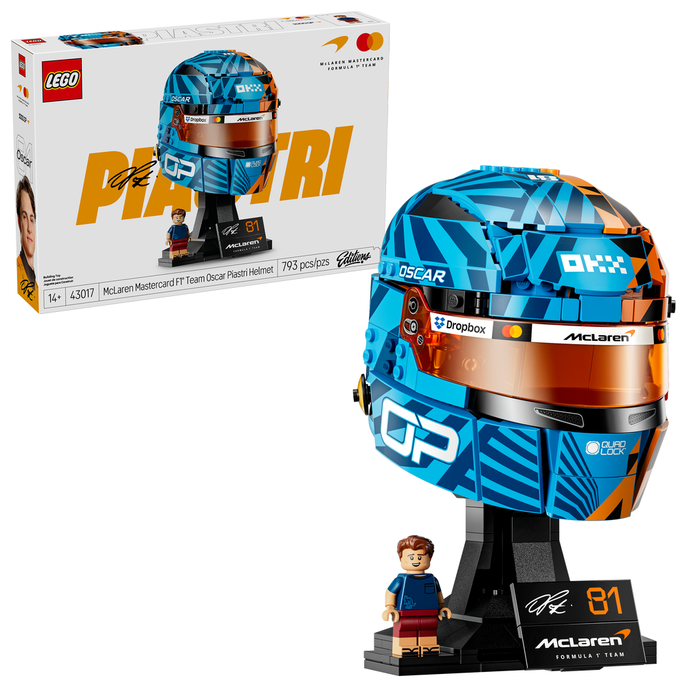 McLaren Mastercard F1® Team: Casco de Oscar Piastri