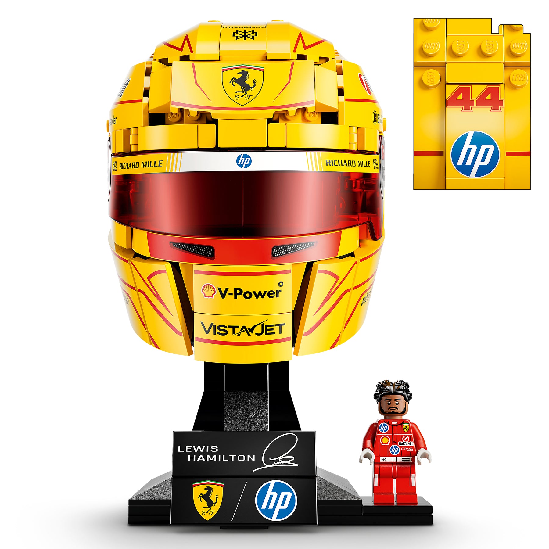Scuderia Ferrari HP: Casco de Lewis Hamilton