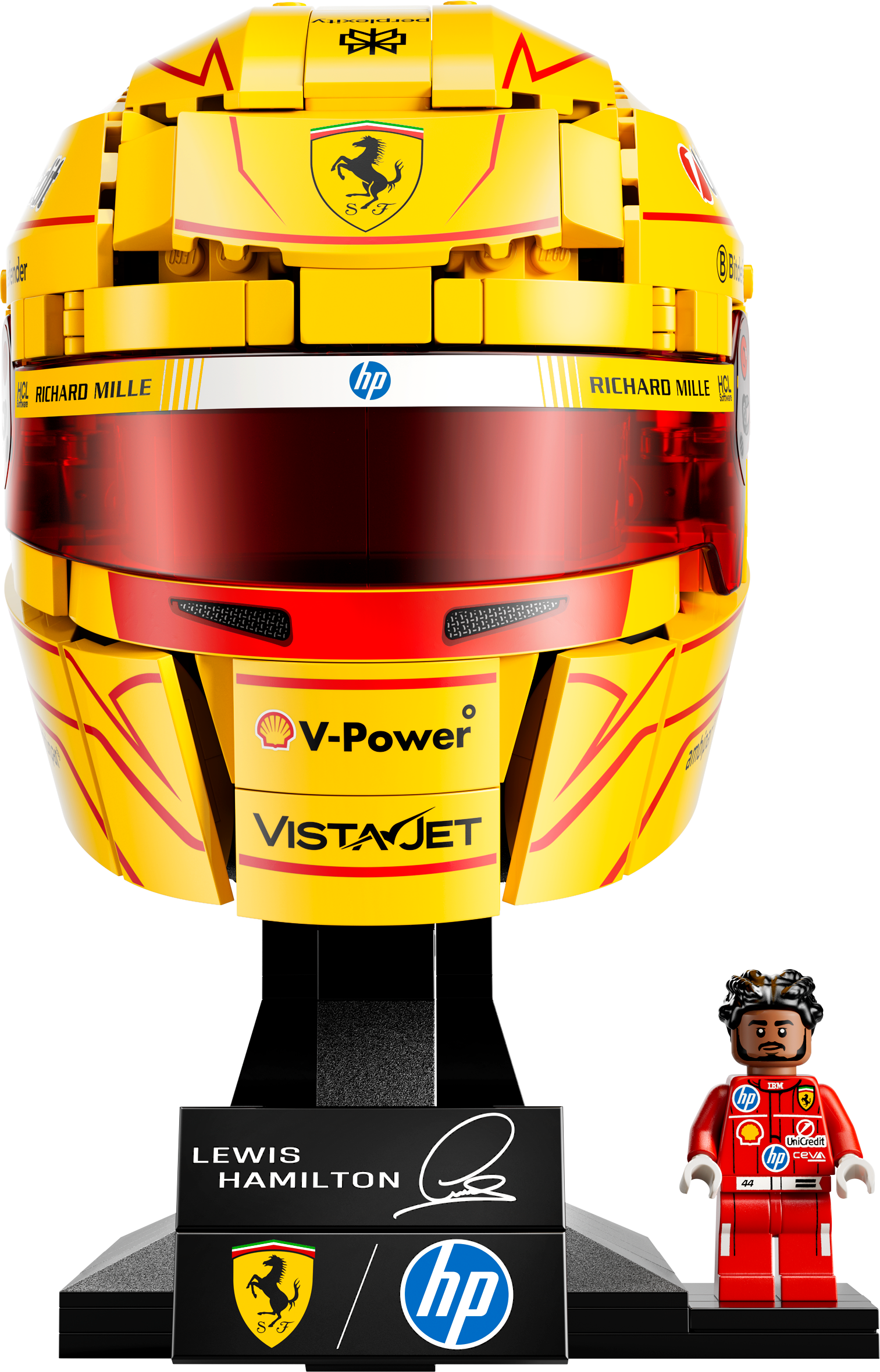 Scuderia Ferrari HP: Casco de Lewis Hamilton