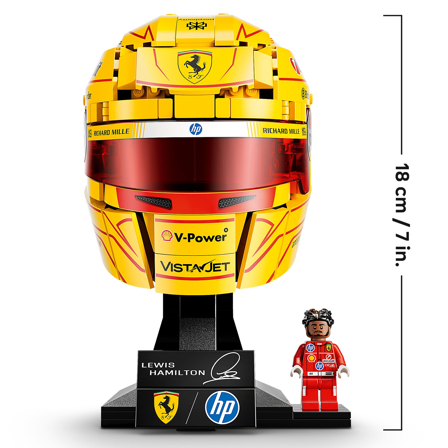 Scuderia Ferrari HP: Casco de Lewis Hamilton