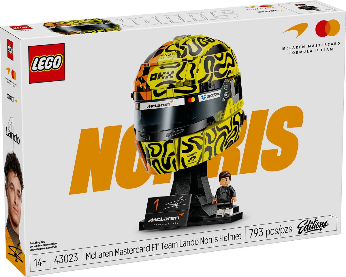 McLaren Mastercard F1® Team: Casco de Lando Norris